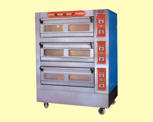 三层六盘电烤箱